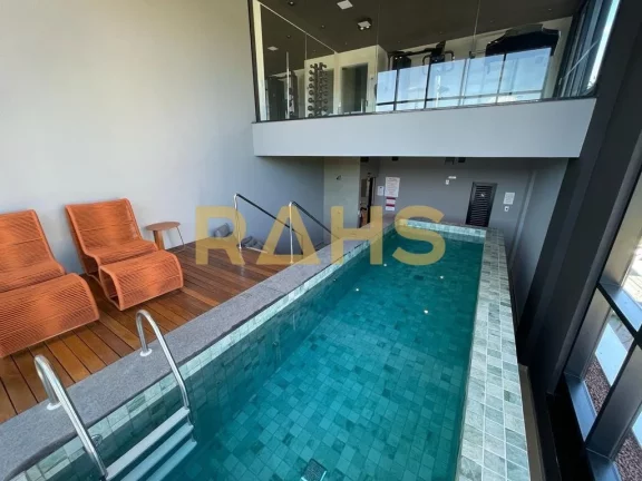 Imagem Lindo apartamento com jardim suspenso na faixada do edifício! Iluminação moderna e inspiradora, a...