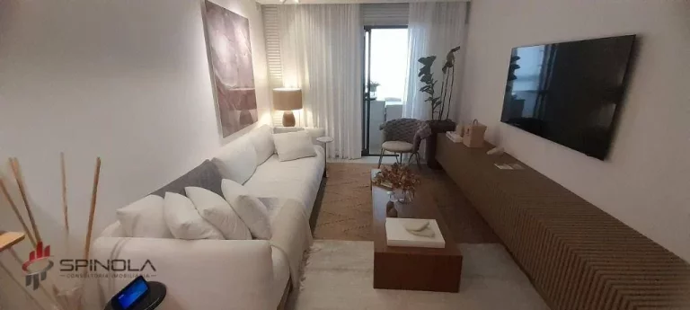 Imagem Apartamento com 3 dormitórios à venda, 119 m² por R$ 996.025,41 - Canto do Forte - Praia Grande/SP