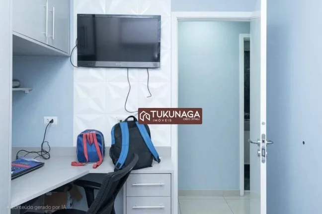 Imagem Apartamento com 2 dormitórios à venda, 59 m² por R$ 470.000 - Picanco - Guarulhos/SP