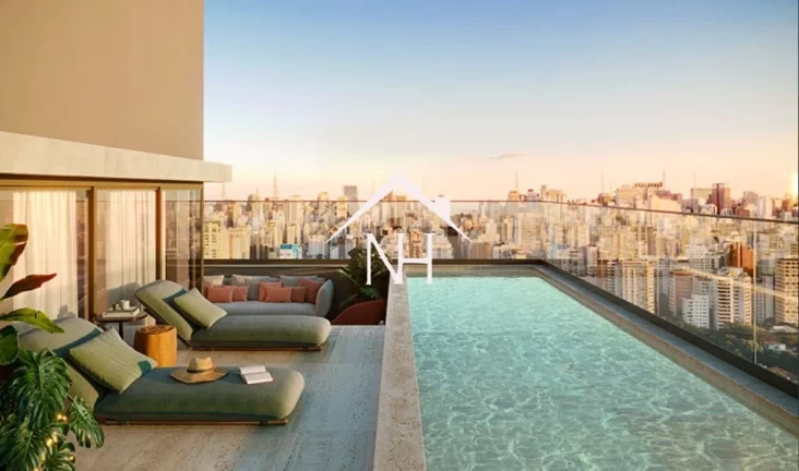 Imagem Apartamento no Jardins de 268m c/Hall privativo,4 suítes,amplo living c/ terraço integrado,4 vagas, piscina adulto e infantil, brinquedoteca, academia