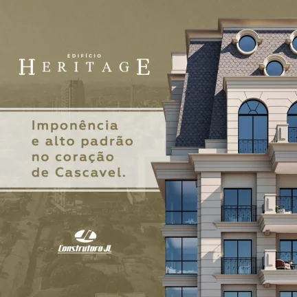 Imagem Apartamento a venda no EDIFÍCIO HERITAGE em Cascavel-PR