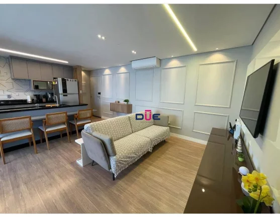 Imagem Apartamento com 2 dormitórios à venda, 77 m² por R$ 1.070.000,00 - Ponta da Praia - Santos/SP