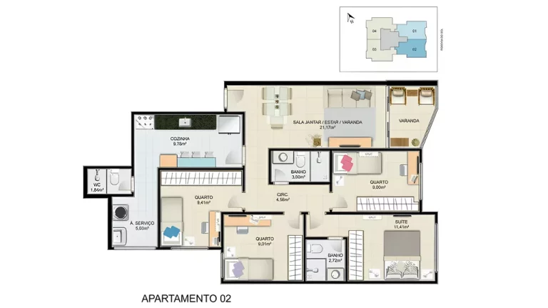 Imagem APARTAMENTO RESIDENCIAL em Vila Velha - ES, Praia de Itaparica
