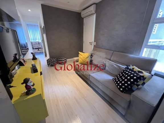 Imagem Apartamento à venda com 189m², 4 quartos, 2 suítes, 3 vagar e lazer completo por R$2.500.000,00 na Ponta da Praia em Santos