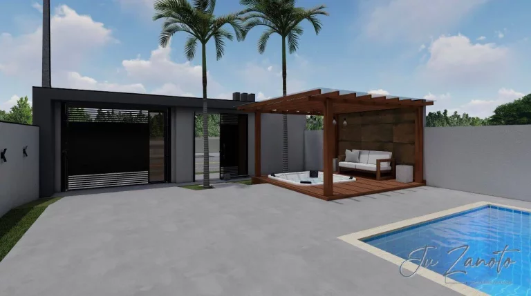 Imagem Sobrado 70 m do mar Praia Grande Matinhos com Piscina e Jacuzzi