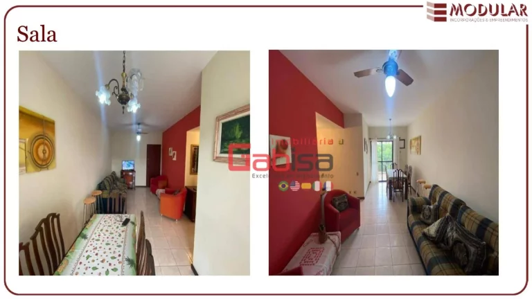 Imagem Apartamento com 2 dormitórios à venda, 70 m² por R$ 475.000 - Braga - Cabo Frio/RJ