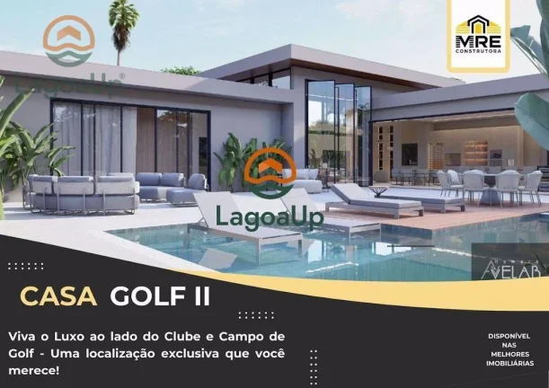 Imagem Casa com 4 dormitórios à venda, 363 m² por R$ 5.690.000,00 - Condomínio Vitória Golf - Lagoa Santa/MG