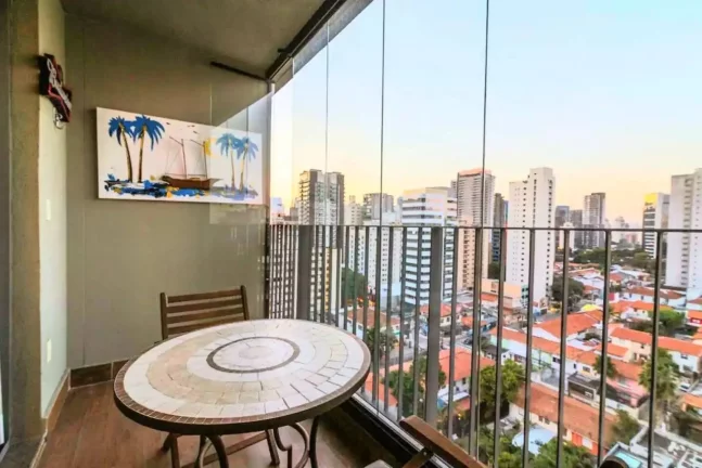 Imagem Flat para venda tem 35 metros quadrados com 1 quarto em Vila Olímpia
