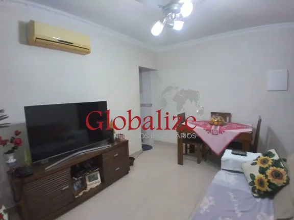 Imagem Apartamento térreo com 2 dormitórios com vaga de garagem no bairro Aparecida em Santos
