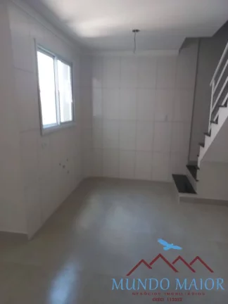 Imagem Cobertura com 2 dormitórios e 2 vagas ,100 m - Vila Pires - Santo Andr?(C)/SP