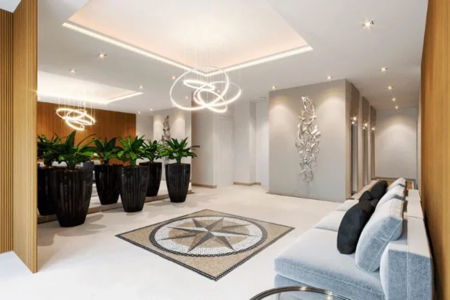 Imagem Apartamento à venda no Centro de Diadema-SP: 2 quartos, 1 banheiro, 1 vaga de garagem, 43m² na Residencial Felicità.