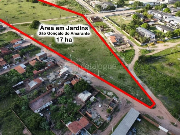 Área em Jardim - São Gonçalo do Amarante com 17ha