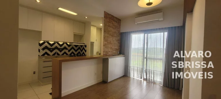 Imagem Apartamento com 2 dormitórios 1 suíte repleto de armários planejados nos dormitórios e cozinha ar cond 65 m2 Condomínio Plaza Itu à venda