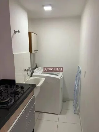 Imagem Apartamento com 1 dormitório para alugar, 32 m² por R$ 2.895,00/mês - Vila Augusta - Guarulhos/SP