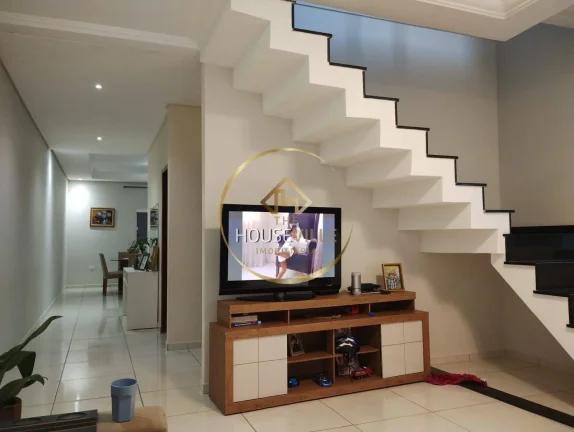 Imagem Casa Sobrado, 3 dormitórios ( 2 suítes), 2 vagas, Setville, Sjc.