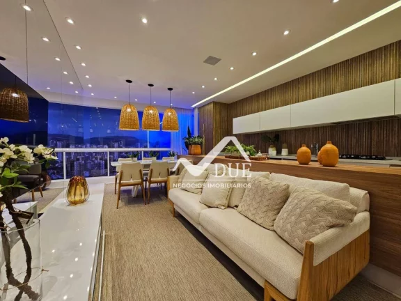 Imagem Apartamento com 3 dormitórios à venda, 89 m² por R$ 1.350.000,00 - Encruzilhada - Santos/SP