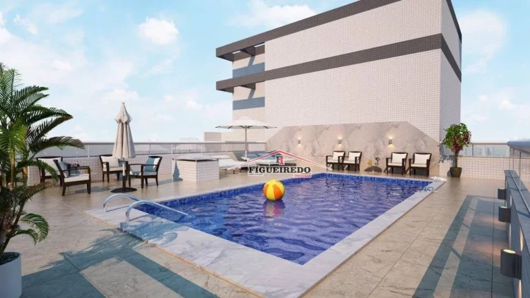Imagem Apartamento à venda, 100 m² por R$ 717.133,28 - Tupi - Praia Grande/SP