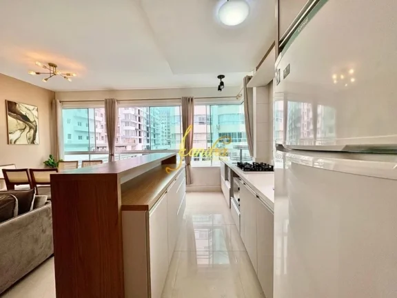 Imagem Belíssimo apartamento 3 dormitorios com vista para o mar mobiliado