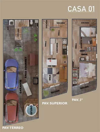 Imagem CASA COM 90 m² - CAIÇARA - PRAIA GRANDE SP
