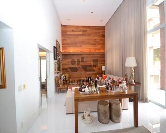 Imagem Apartamento com amplo living para 03 ambientes com piso todo em mármore, terraço, lavabo, 04 suít...