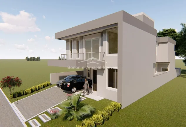 Imagem Linda casa em construção no Swiss Park
 05 suítes, sendo 04 no piso superior e 01 suíte no té...