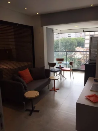 Imagem Flat para aluguel e venda com 35 metros quadrados com 1 quarto