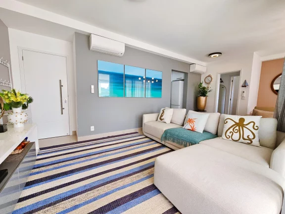 Imagem Apartamento de Luxo com Vista para o Mar na Riviera de São Lourenço Módulo 07: 2 Quartos, 2 Suítes, 2 Salas e 2 Vagas de Garagem!