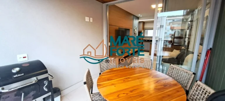 Imagem Apartamento alto padrão com vista lateral para o mar