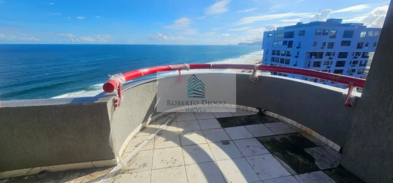 Imagem Imperdível: Cobertura à venda na Barra da Tijuca, Rio de Janeiro - 1 quarto, 1 sala, 2 banheiros, 2 vagas, 103m²