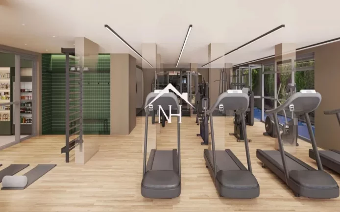 Imagem studio de 26m em Indianópolis com terraço gourmet,bicicletário,lavanderia,coworking,fitness,piscina,pet place,espaço gourmet,lareira,yoga,skybar