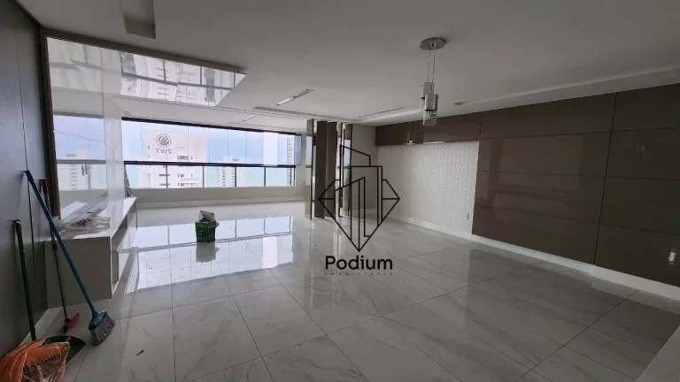 Imagem Apartamento com varanda/sacada gourmet, móveis projetados e vista para o mar em condomínio club no Altiplano Cabo Branco -AP2748.