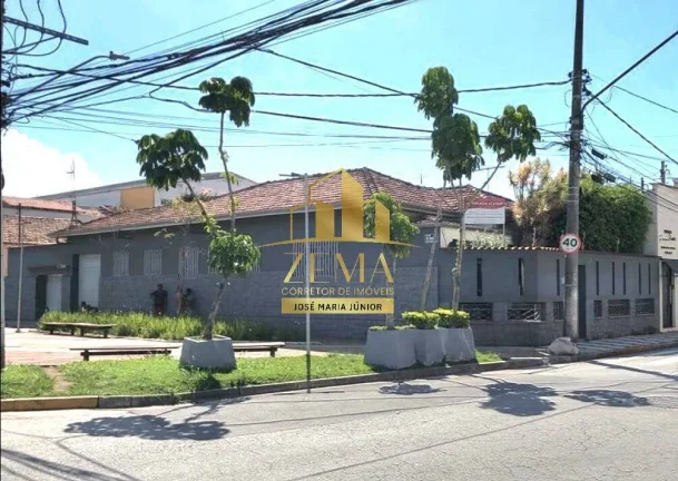 Imagem Casa comercial em esquina, 265 m2, construção 160 m2, 05 salas, 05 vagas