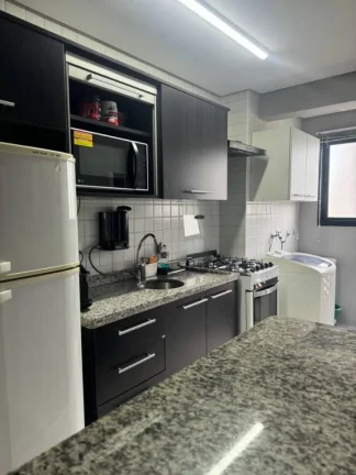 Imagem Apartamento, 1 dormitório ( 1 Suíte), 2 vagas, Porteira Fechada, Aquárius - Sjc.