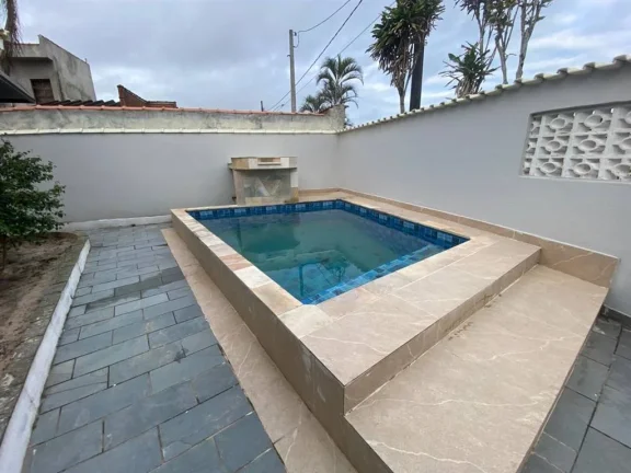 Imagem CASA COM 132 m² - ITAGUAÍ - MONGAGUA SP