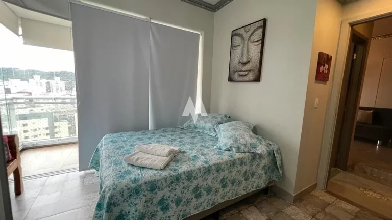 Imagem Apartamento 2 dormitórios mobiliado com vista para o mar na Pompéia – Santos/SP