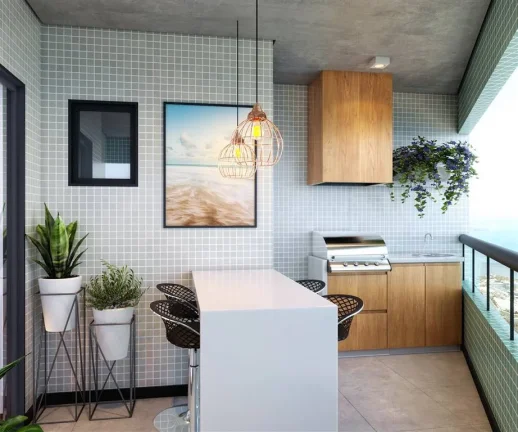 Imagem APARTAMENTO COM 67.49 m² - MARACANÃ - PRAIA GRANDE SP