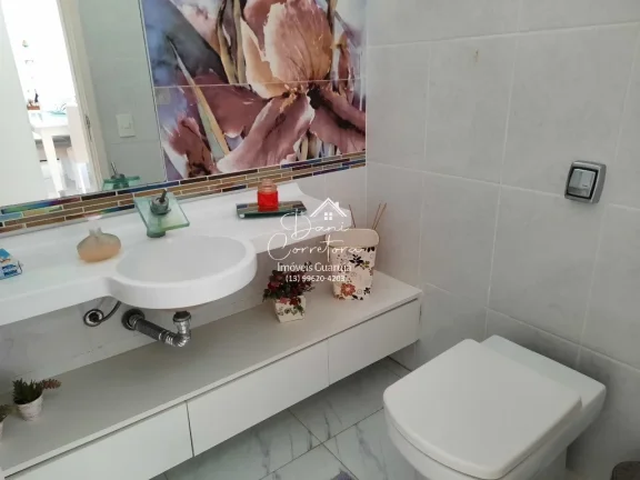 Imagem Apartamento de Luxo à Venda ou Locação em Pitangueiras, Guarujá-SP: 4 Quartos, 4 Suítes, 2 Salas, 5 Banheiros, 1 Vaga, 190m².