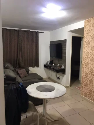 VENDE-SE APARTAMENTO 02 DORMITORIOS B. PQ ALECRIN ARAÇATUBA -SP