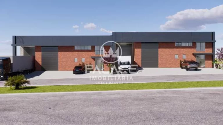 Imagem section Barracão Industrial com 750,00 m² de Terreno e Área construída de 700,00 m² - Com sala ...