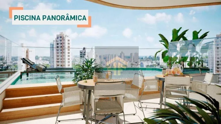 Imagem Flat de Lançamento com 1 quarto, localizado em Casa Amarela, Recife - Pernambuco.