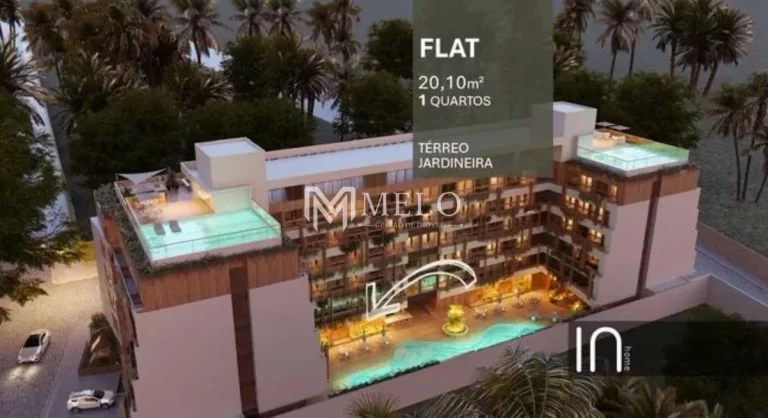 Imagem Apartamento à venda com 38,50 m²- 2 quartos, em Praia de Campas - Tamandaré - PE - UM DOS MAIS ENCANTADORES DESTINOS DO NORDESTE DO PAÍS!..