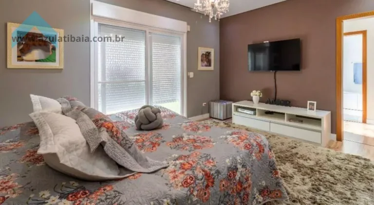 Imagem Casa de luxo no Porto Atibaia  4 suítes, piscina e lazer