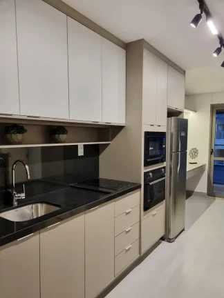 Imagem Apartamento 24M², 1Q, 1 Banheiro, Academia, Churrasqueira, Espaço Gourmet, Coworking, Coliving, Lavanderia Coletiva, Rooftop, Fechadura Eletrônica.