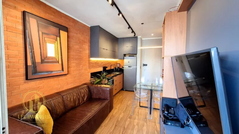 Imagem Flat mobiliado para Venda, com 33 m² e 1 vaga. Vila Uberabinha