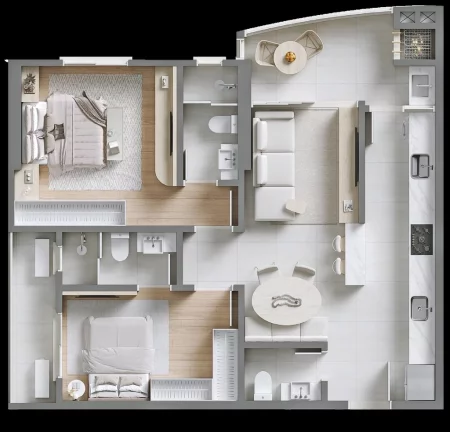 Imagem Apartamento à venda no bairro Ressacada - Itajaí/SC