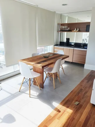 Imagem Studio 44M², 1Q, 1 Banheiro, 1 Vaga, Espaço Gourmet, Espaço Zen, Hidromassagem, Home Cinema, Piscina, Academia, Salão de Festa, Salão de Jogos, Sauna.