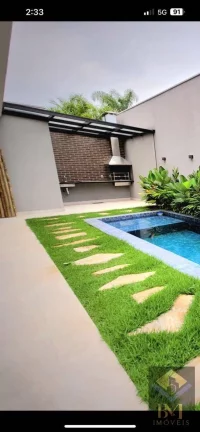 Imagem Belíssima casa assobradada em condomínio fechado