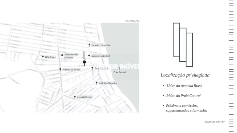 Imagem Apartamento á venda 2ª Quadra Mar com 02 Suítes + 02 Demi suítes no centro de Balneário Camboriú