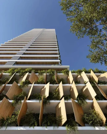 Imagem Apartamento em construção com 2 suítes 1 demi e 2 vagas de garagem em Itajaí - Entrega dez/2026