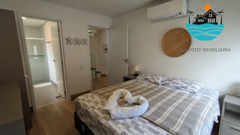 Imagem Casas Juquehy Alugar - Casa com 4 quartos, a 150M da praia, piscina privativa, área gourmet - máx.10 pessoas | Juquehy Imobiliária